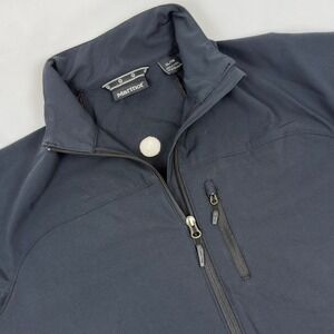 Marmot Mens Full Zip Softshell Jacket XL/TG Gray Lightweight Outdoor Coat